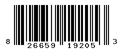 826659192053 barcode