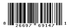 UPC barcode number 826697691471