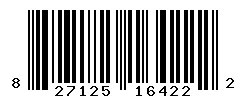 UPC 827125164222 barcode image