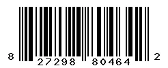 UPC barcode 827298804642