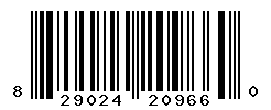 UPC barcode number 829024209660