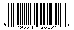 UPC barcode number 829274505710