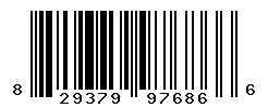 UPC barcode number 829379976866