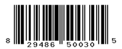upc 829486500305 barcode image