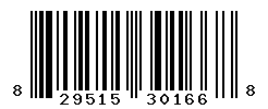 UPC barcode number 829515301668