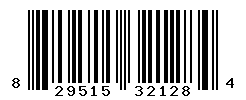 UPC barcode number 829515321284