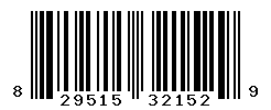 UPC barcode number 829515321529