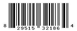 UPC barcode number 829515321864