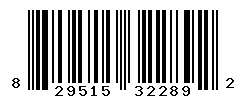 UPC barcode number 829515322892
