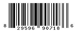 upc 829596907186 barcode image