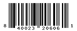 UPC barcode number 840023206061