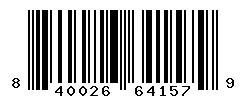 UPC barcode 840026641579