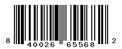 UPC barcode number 840026655682