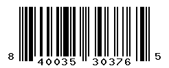 UPC barcode number 840035303765