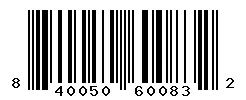 840050600832 barcode