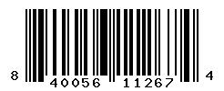 UPC barcode number 840056112674