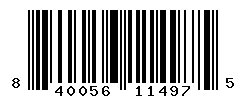 UPC barcode number 840056114975