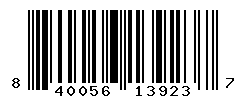 UPC barcode number 840056139237