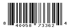 840058733624 barcode