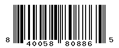 UPC barcode number 840058808865