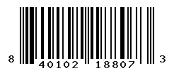 UPC barcode number 840102188073