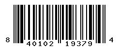 UPC barcode number 840102193794