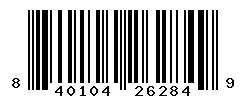 840104262849 barcode