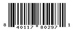 UPC barcode number 840117802971