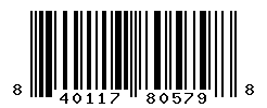 UPC barcode number 840117805798