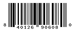 UPC barcode 840126906080