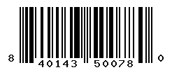 UPC barcode number 840143500780 lookup