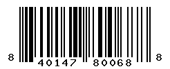 UPC barcode number 840147800688