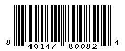 upc 840147800824 barcode image