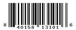 UPC barcode number 840158131016