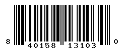 UPC barcode number 840158131030