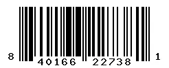 840166227381 barcode