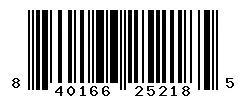 840166252185 barcode