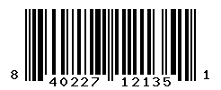 UPC barcode number 840227121351