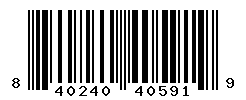 UPC barcode number 840240405919
