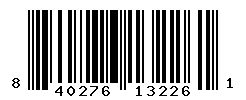 UPC barcode number 840276132261