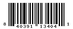 UPC barcode number 840391134041