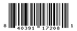 UPC barcode number 840391172081
