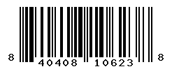 UPC barcode number 840408106238