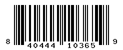 UPC barcode number 840444103659