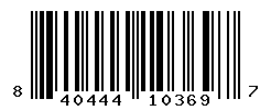 upc 840444103697 barcode image