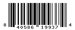 840586199374 barcode