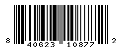 UPC barcode number 840623108772