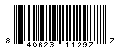 UPC barcode number 840623112977
