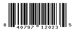 UPC barcode number 840797120235