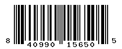 UPC barcode number 840990156505